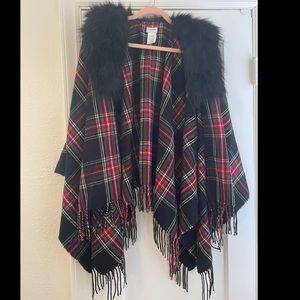 J Crew Tartan Wrap